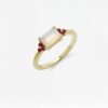 Seven Natural 天然石について Ring Octagon-6 Round | Colors By Love handcrafted Thai jewelry, Bangkok