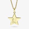 Custom Star Pendant with Natural Gemstone | Colors By Love handcrafted Thai jewelry, Bangkok