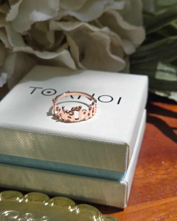 Mai Pen Rai Ring (ไม่เป็นไร), handmade in Bangkok by Colors by Love