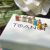 Natural Gemstones Octagon Earring, handmade in Bangkok by Colors by Love